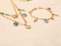 KIT BIJOUX LES INOX PARURE VERTE