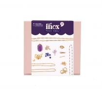 KIT BIJOUX LES INOX PARURE VIOLETTE