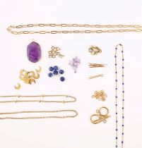 KIT BIJOUX LES INOX PARURE VIOLETTE