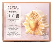 KIT DIY BOUGIE EX-VOTO GRAINE CREATIVE