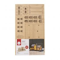 KIT EN BOIS DEUX PETITES MAISONS A CONSTRUIRE