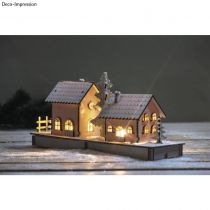 KIT EN BOIS DEUX PETITES MAISONS A CONSTRUIRE