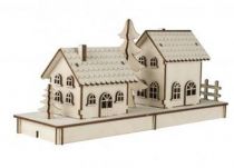 KIT EN BOIS DEUX PETITES MAISONS