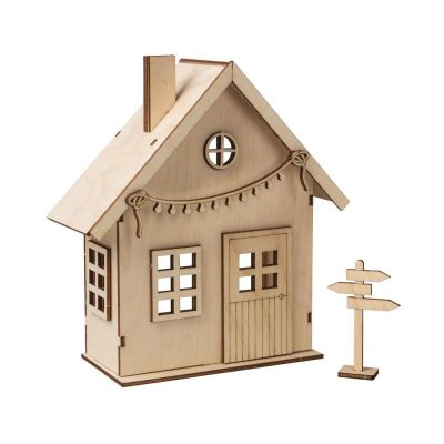 KIT EN BOIS MAISON DE LUTIN A CONSTRUIRE 