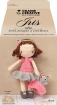 KIT JOLIE POUPEE A CROCHETER IRIS