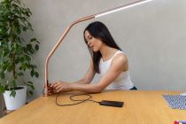LAMPE DAYLIGHT SLIMLINE 4 ROSE GOLD