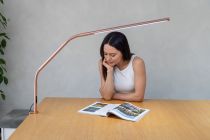 LAMPE DAYLIGHT SLIMLINE 4 ROSE GOLD
