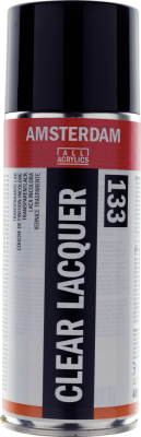 LAQUE TRANSPARENTE BRILLANTE AMSTERDAM AEROSOL 400ML