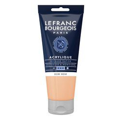 LB ACRYLIQUE FINE 200ML TUBE OCRE ROSE