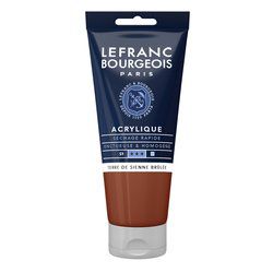 LB ACRYLIQUE FINE 200ML TUBE TERRE DE SIENNE BR�L�E