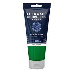 LB ACRYLIQUE FINE 200ML TUBE VERT MOYEN