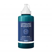 LB ACRYLIQUE FINE 750ML BOUTEILLE BLEU TURQUOISE