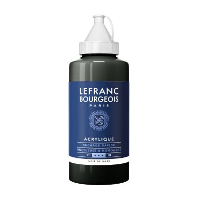 LB ACRYLIQUE FINE 750ML BOUTEILLE NOIR DE MARS