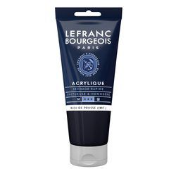 LB ACRYLIQUE FINE 80ML TUBE BLEU DE PRUSSE (IMIT.)