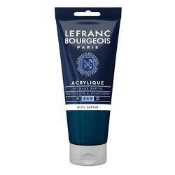 LB ACRYLIQUE FINE 80ML TUBE BLEU SAPHIR