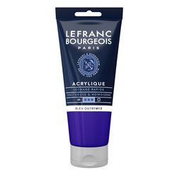 LB ACRYLIQUE FINE 80ML TUBE OUTREMER