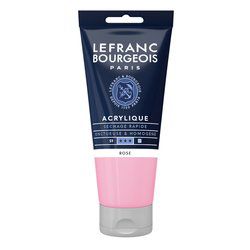 LB ACRYLIQUE FINE 80ML TUBE ROSE