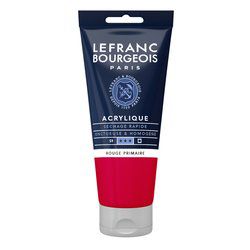 LB ACRYLIQUE FINE 80ML TUBE ROUGE PRIMAIRE