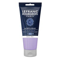 LB ACRYLIQUE FINE 80ML TUBE VIOLET P�LE