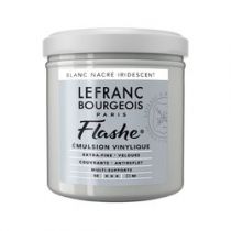 LB FLASHE ACRYLIQUE 125ML POT BLANC NACRÉ IRIDESCENT