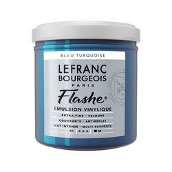 LB FLASHE ACRYLIQUE 125ML POT BLEU TURQUOISE