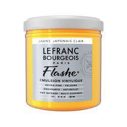 LB FLASHE ACRYLIQUE 125ML POT JAUNE JAPONAIS CLAIR