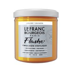 LB FLASHE ACRYLIQUE 125ML POT JAUNE SAHARA