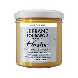 LB FLASHE ACRYLIQUE 125ML POT OCRE JAUNE