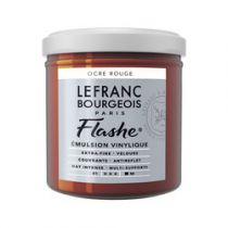 LB FLASHE ACRYLIQUE 125ML POT OCRE ROUGE