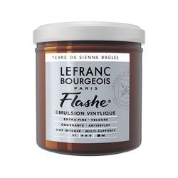 LB FLASHE ACRYLIQUE 125ML POT TERRE DE SIENNE BR�L�E