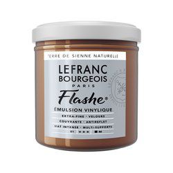 LB FLASHE ACRYLIQUE 125ML POT TERRE DE SIENNE NATURELLE