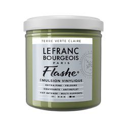 LB FLASHE ACRYLIQUE 125ML POT TERRE VERTE CLAIRE