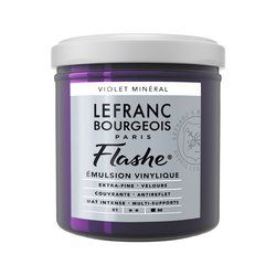 LB FLASHE ACRYLIQUE 125ML POT VIOLET MIN�RAL