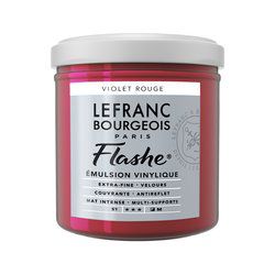 LB FLASHE ACRYLIQUE 125ML POT VIOLET ROUGE