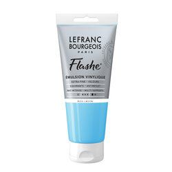 LB FLASHE ACRYLIQUE 80ML TUBE BLEU LAGON