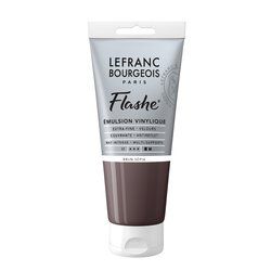 LB FLASHE ACRYLIQUE 80ML TUBE BRUN S�PIA