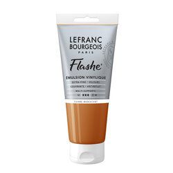 LB FLASHE ACRYLIQUE 80ML TUBE CUIVRE IRIDESCENT
