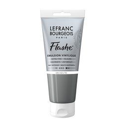 LB FLASHE ACRYLIQUE 80ML TUBE GRIS NEUTRE