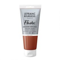 LB FLASHE ACRYLIQUE 80ML TUBE OCRE ROUGE