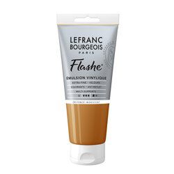 LB FLASHE ACRYLIQUE 80ML TUBE OR FONC� IRIDESCENT