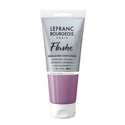 LB FLASHE ACRYLIQUE 80ML TUBE ROSE DE PARME IRIDESCENT