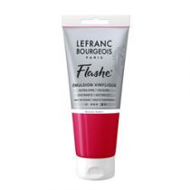 LB FLASHE ACRYLIQUE 80ML TUBE ROUGE RUBIS