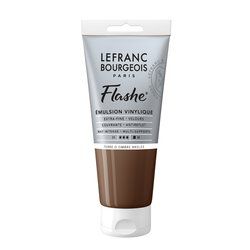 LB FLASHE ACRYLIQUE 80ML TUBE TERRE D\'OMBRE BR�L�E