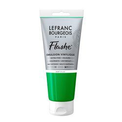 LB FLASHE ACRYLIQUE 80ML TUBE VERT FLUO