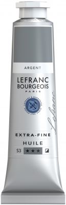 LB HUILE LEFRANC 40ML ARGENT