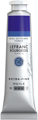 LB HUILE LEFRANC 40ML BLEU OUTREMER FONC�