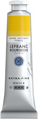 LB HUILE LEFRANC 40ML JAUNE JAPONAIS FONC�