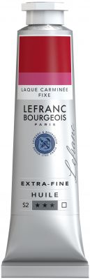 LB HUILE LEFRANC 40ML LAQUE CARMIN�E FIXE