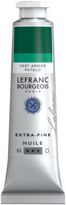 LB HUILE LEFRANC 40ML VERT ARMOR PHTALO