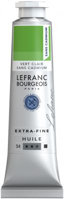 LB HUILE LEFRANC 40ML VERT CLAIR SANS CADMIUM